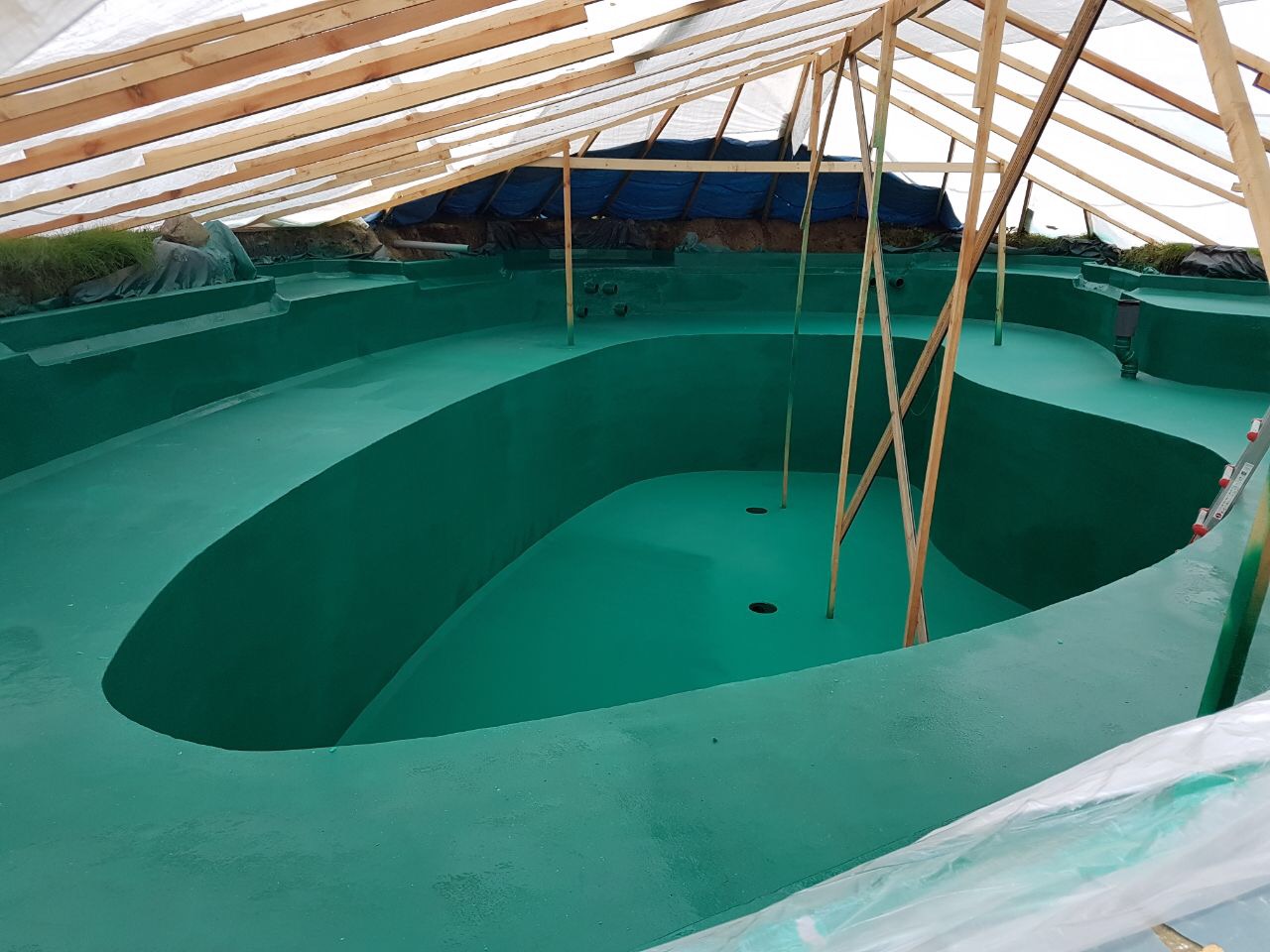 Polyurea Pool Projekt